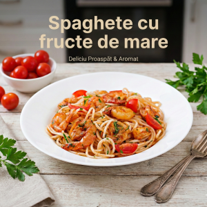 Spaghete cu Fructe de mare